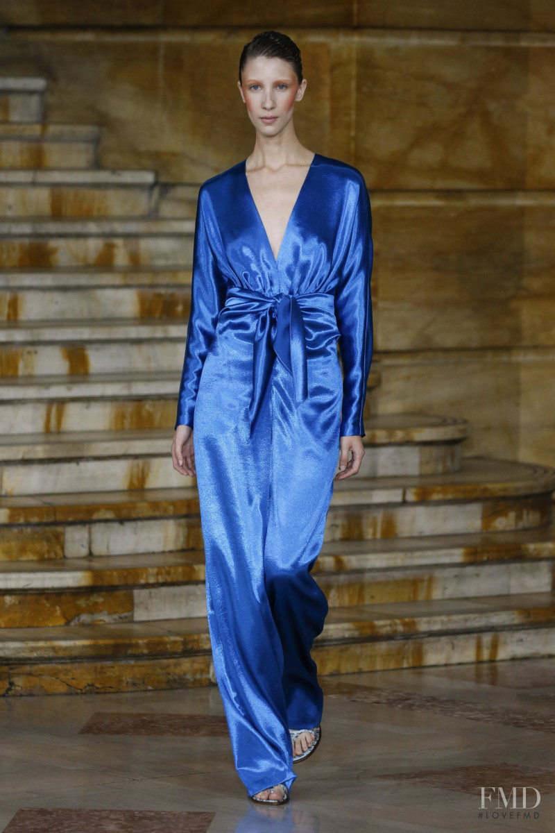 Sasha Knysh featured in  the Sies Marjan fashion show for Spring/Summer 2020