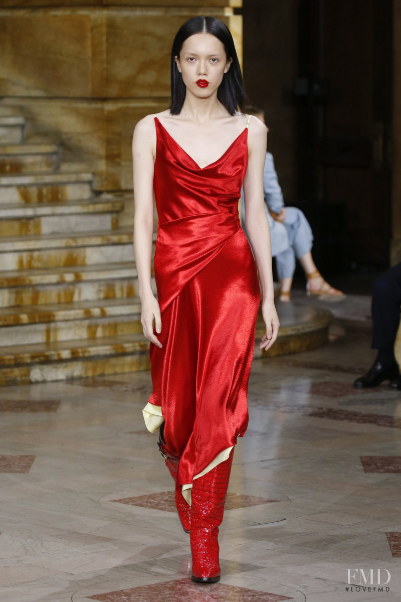 Chen  Yuan Yuan featured in  the Sies Marjan fashion show for Spring/Summer 2020