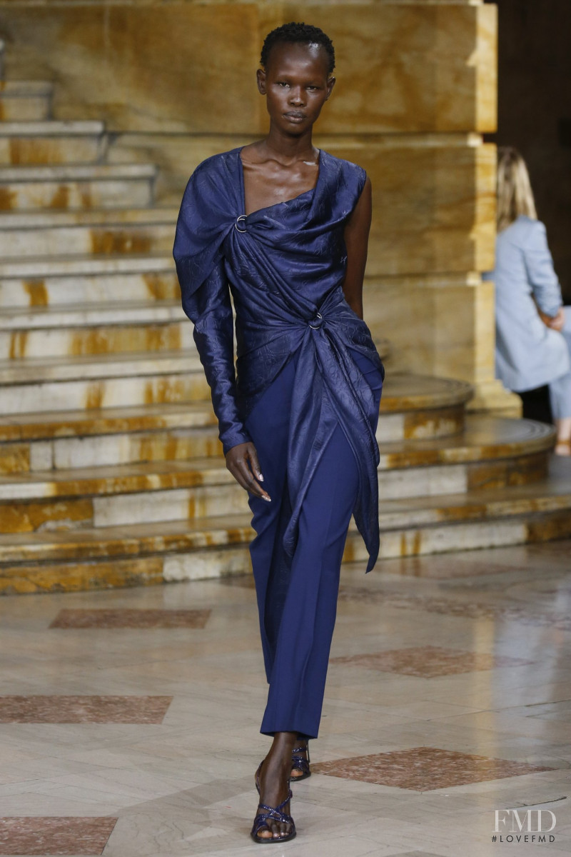 Shanelle Nyasiase featured in  the Sies Marjan fashion show for Spring/Summer 2020