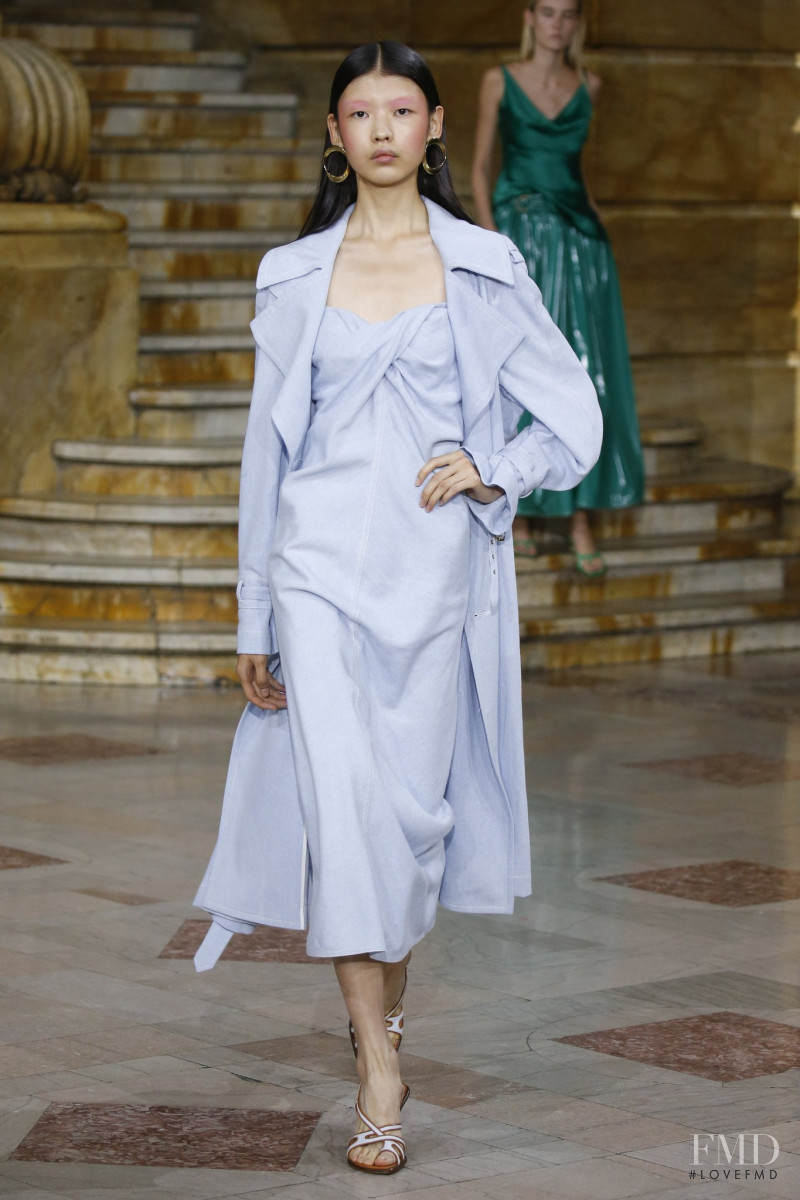 Tang He featured in  the Sies Marjan fashion show for Spring/Summer 2020