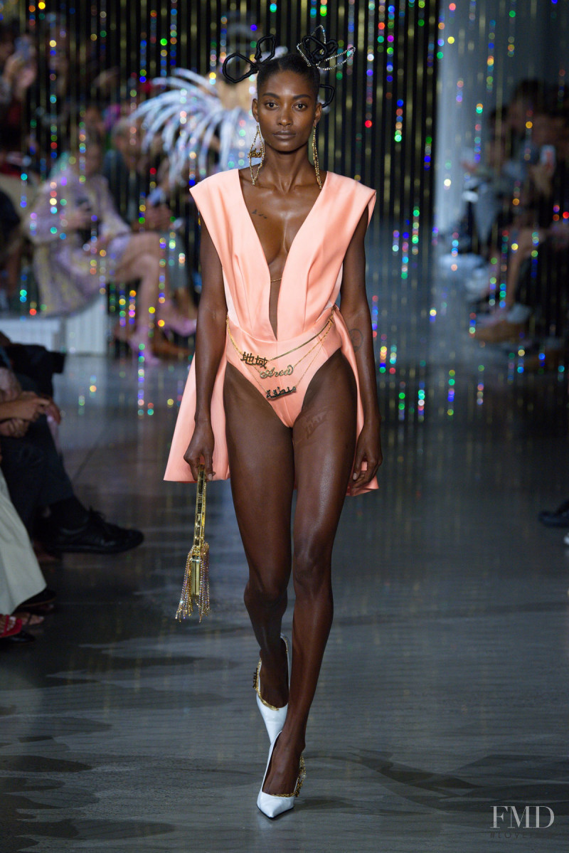Mame Camara featured in  the area fashion show for Spring/Summer 2020