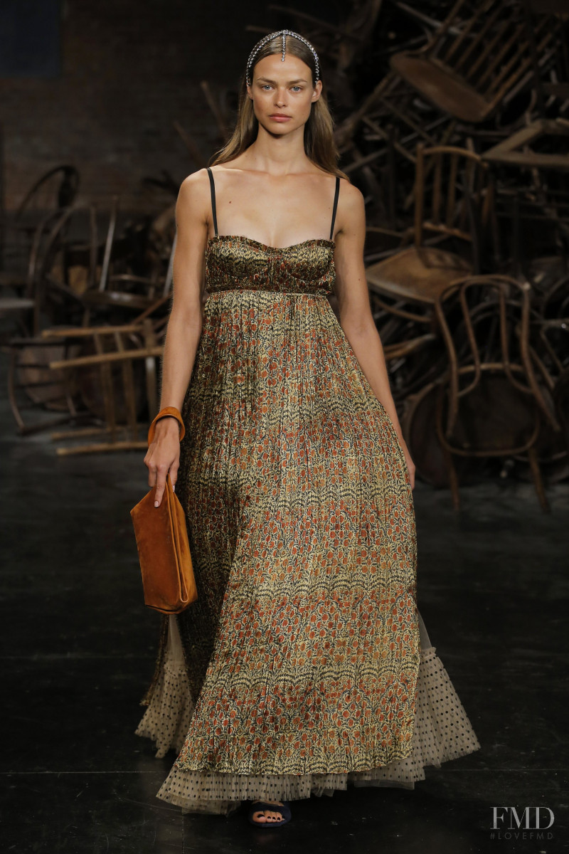 Birgit Kos featured in  the Khaite fashion show for Spring/Summer 2020