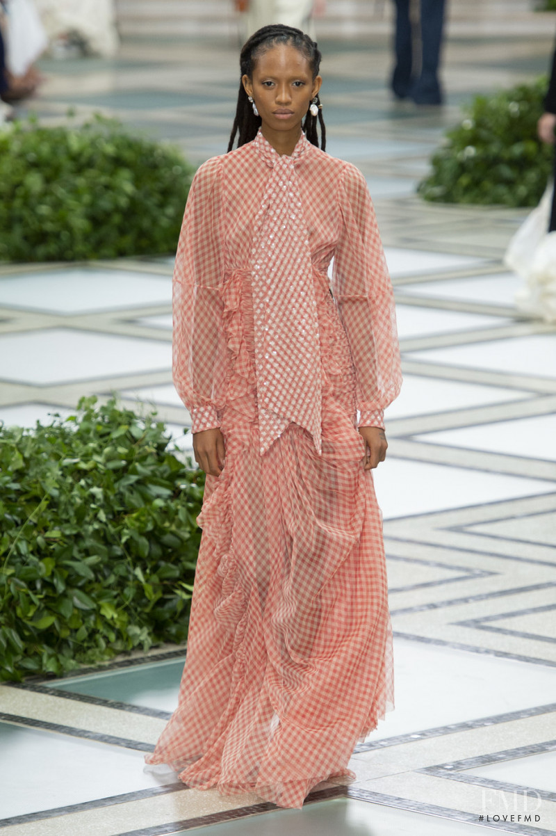 Adesuwa Aighewi featured in  the Tory Burch fashion show for Spring/Summer 2020