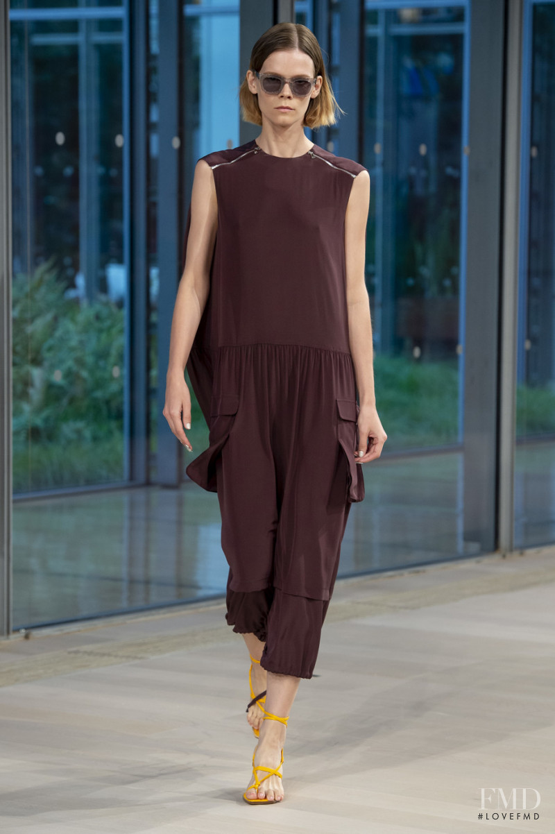 Irina Kravchenko featured in  the Tibi fashion show for Spring/Summer 2020