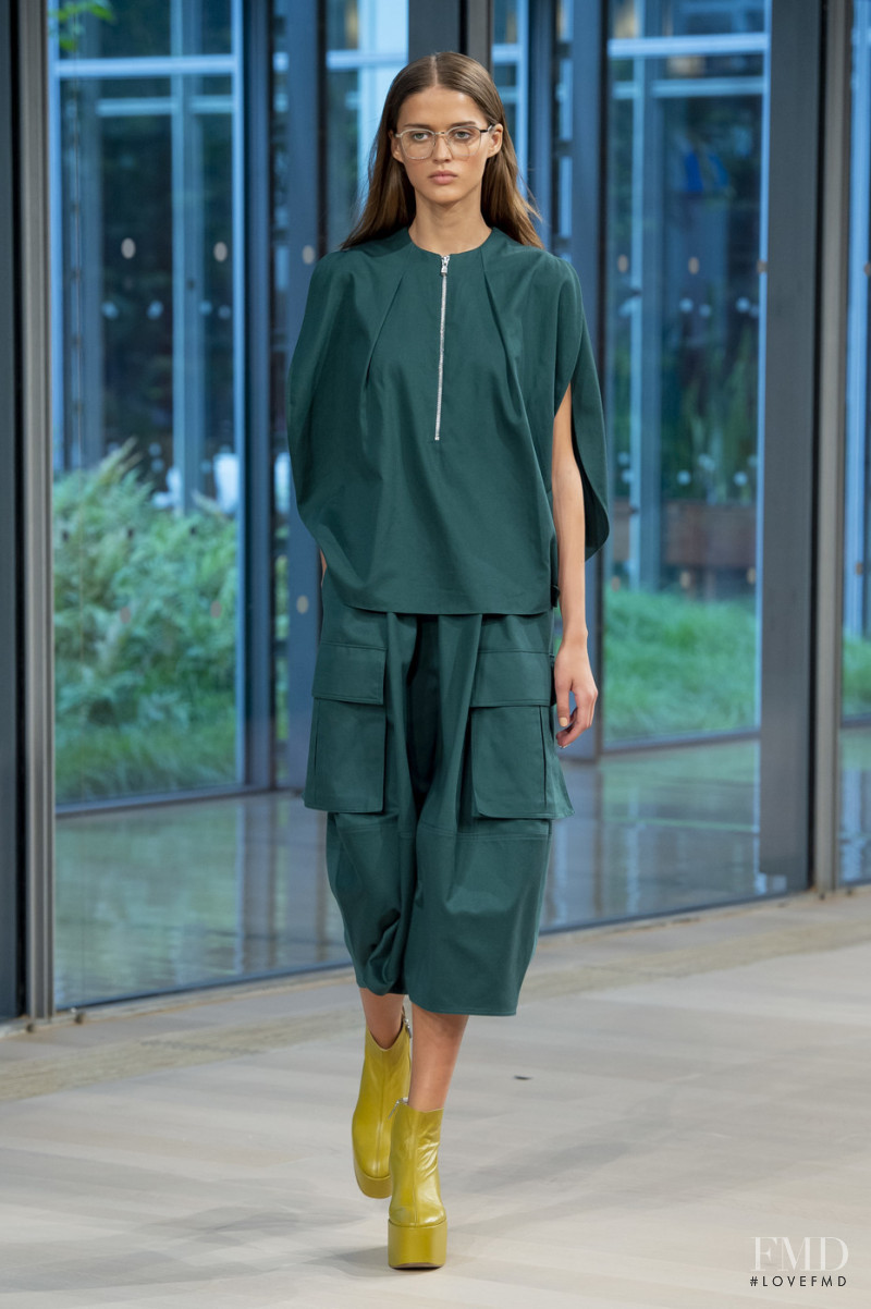 Anastasia Panasenko featured in  the Tibi fashion show for Spring/Summer 2020