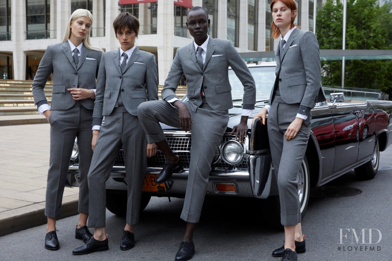 Thom Browne Thom Browne Women\'s Tailoring Fall 2019 advertisement for Fall 2019