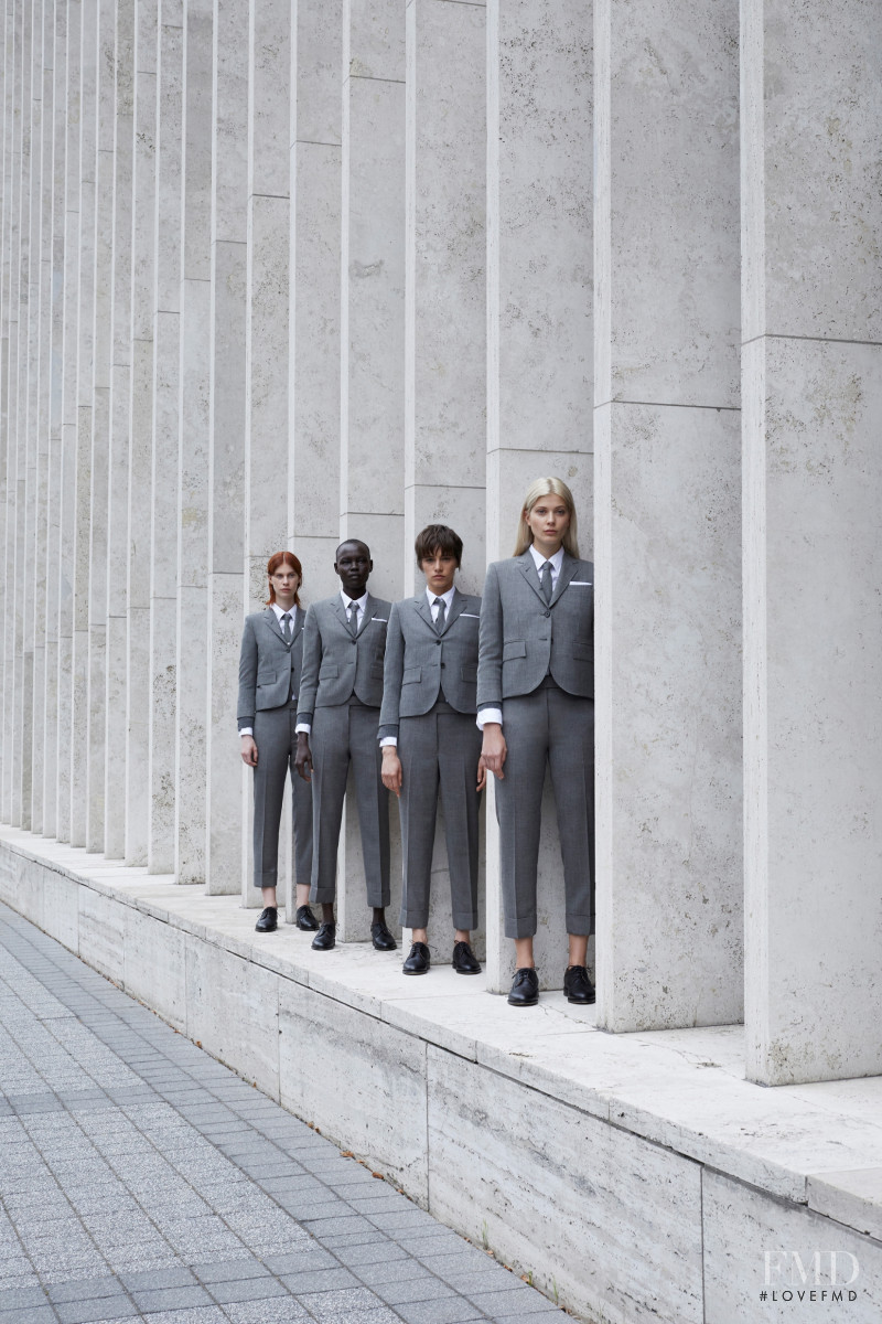 Thom Browne Thom Browne Women\'s Tailoring Fall 2019 advertisement for Fall 2019