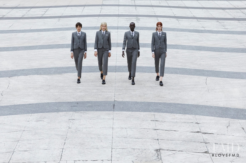 Thom Browne Thom Browne Women\'s Tailoring Fall 2019 advertisement for Fall 2019