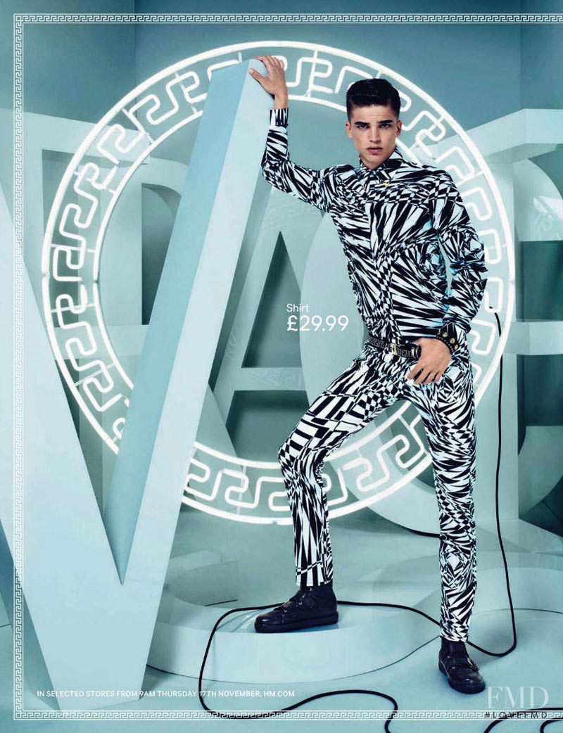 H&M by Versace advertisement for Autumn/Winter 2011