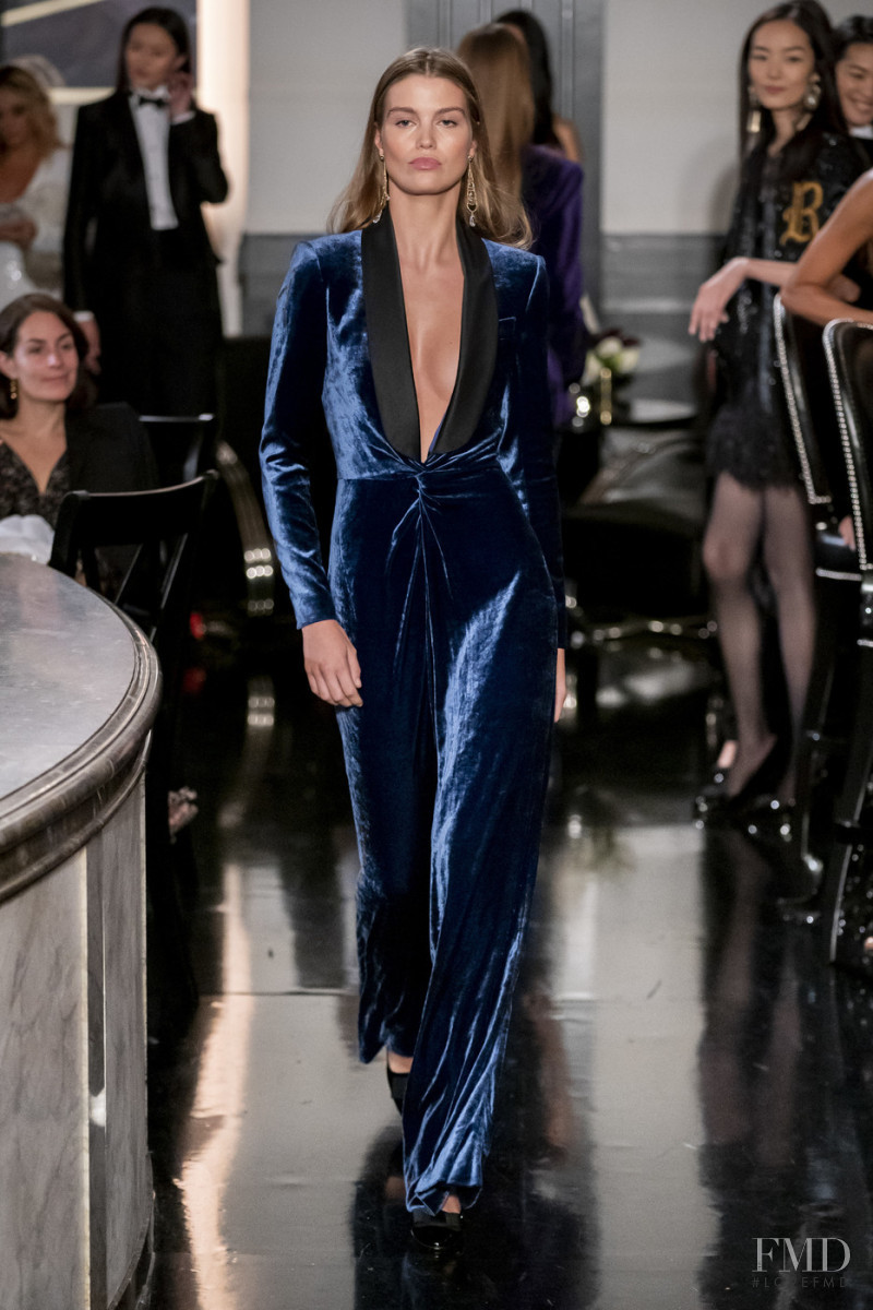Luna Bijl featured in  the Ralph Lauren Collection fashion show for Autumn/Winter 2019