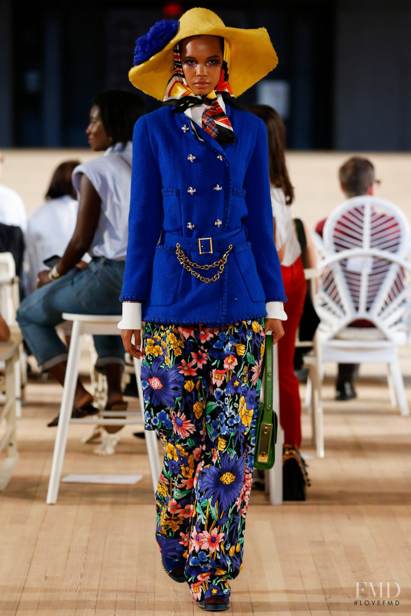 Jordan Daniels featured in  the Marc Jacobs fashion show for Spring/Summer 2020