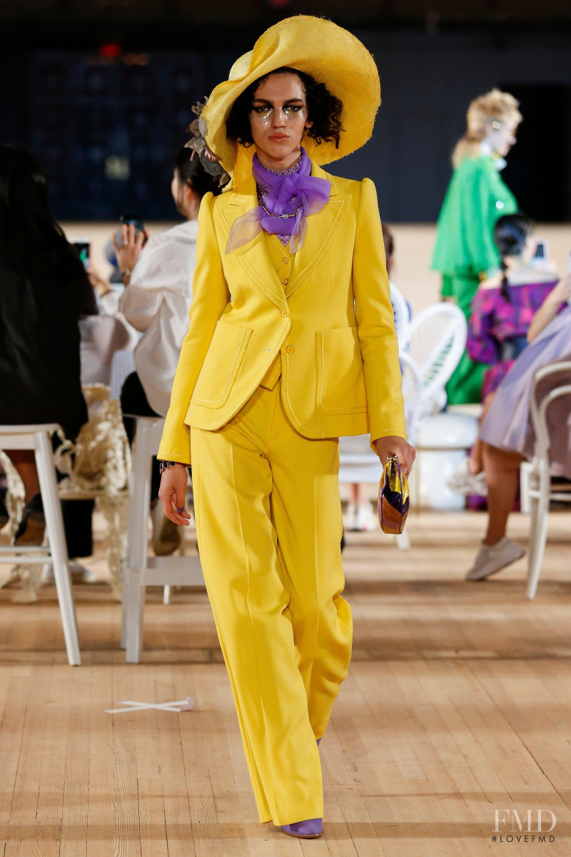 Bryce Anderson featured in  the Marc Jacobs fashion show for Spring/Summer 2020