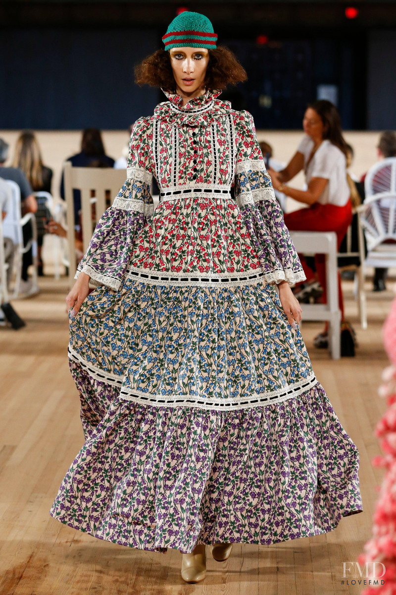 Sasha Knysh featured in  the Marc Jacobs fashion show for Spring/Summer 2020