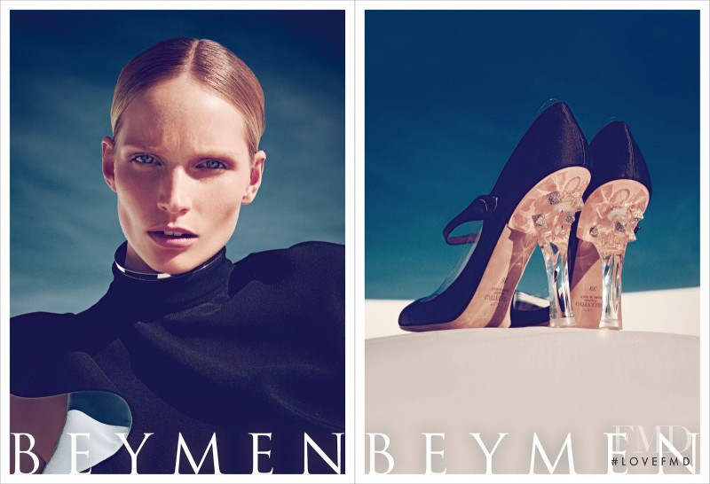 Katrin Thormann featured in  the Beymen advertisement for Spring/Summer 2013