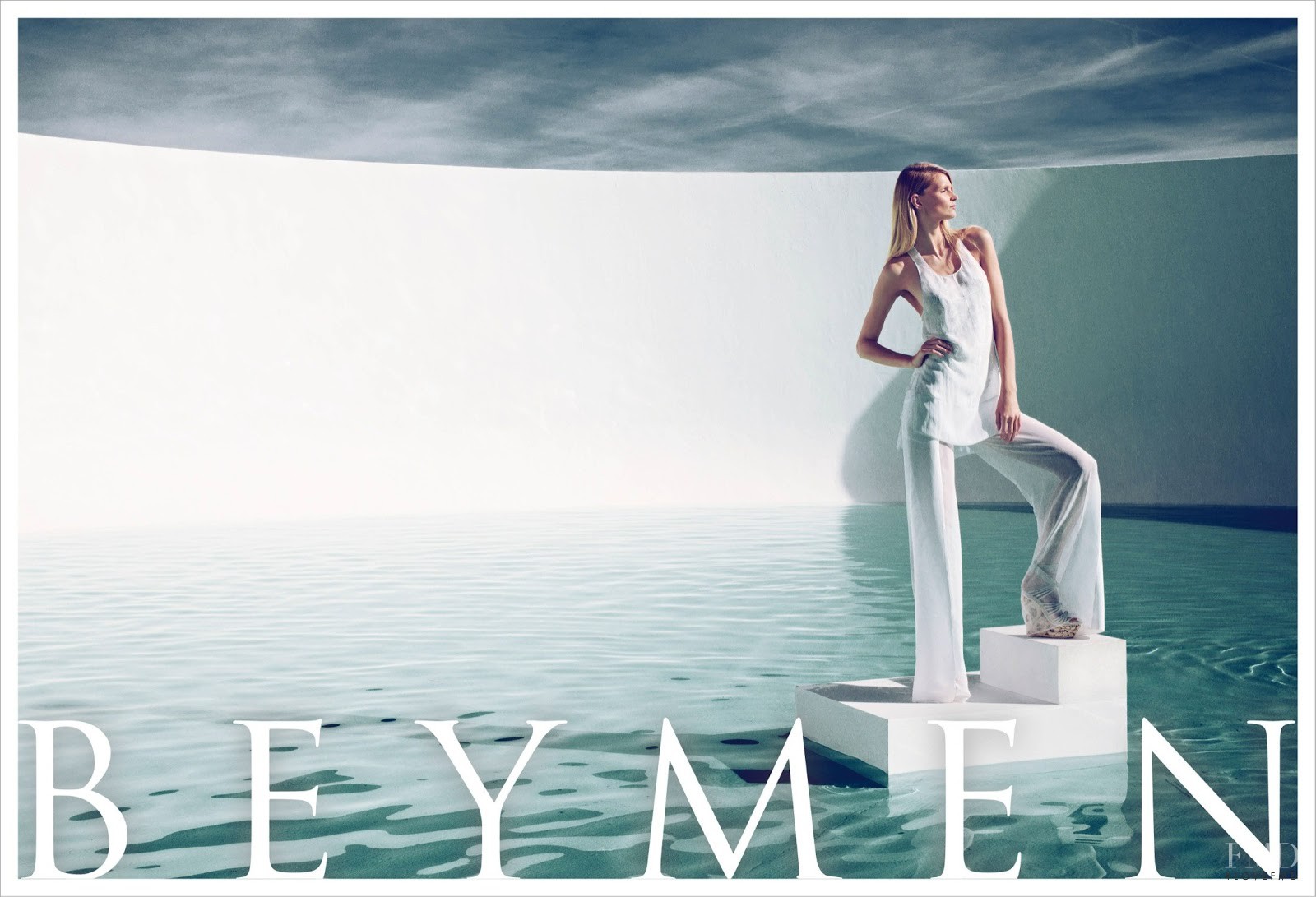 Katrin Thormann featured in the Beymen advertisement for Spring/Summer 2013...