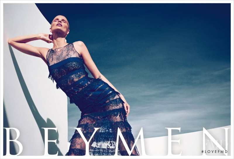 Katrin Thormann featured in  the Beymen advertisement for Spring/Summer 2013