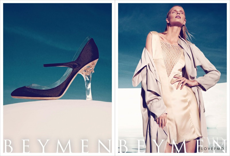 Katrin Thormann featured in  the Beymen advertisement for Spring/Summer 2013