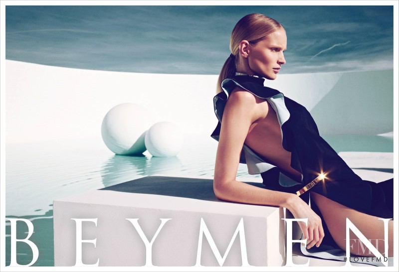 Katrin Thormann featured in  the Beymen advertisement for Spring/Summer 2013