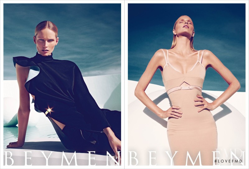 Katrin Thormann featured in  the Beymen advertisement for Spring/Summer 2013