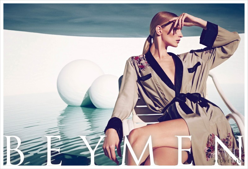 Katrin Thormann featured in  the Beymen advertisement for Spring/Summer 2013