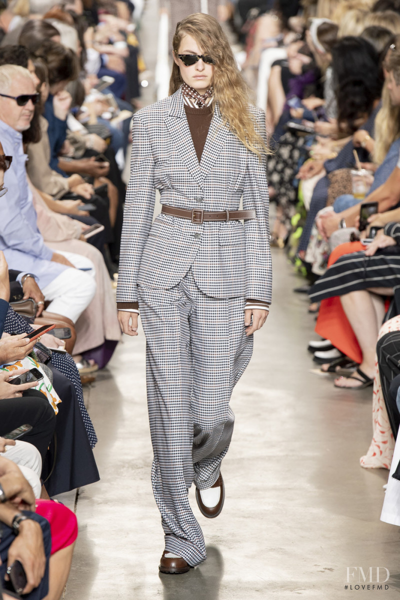 Felice Noordhoff featured in  the Michael Kors Collection fashion show for Spring/Summer 2020