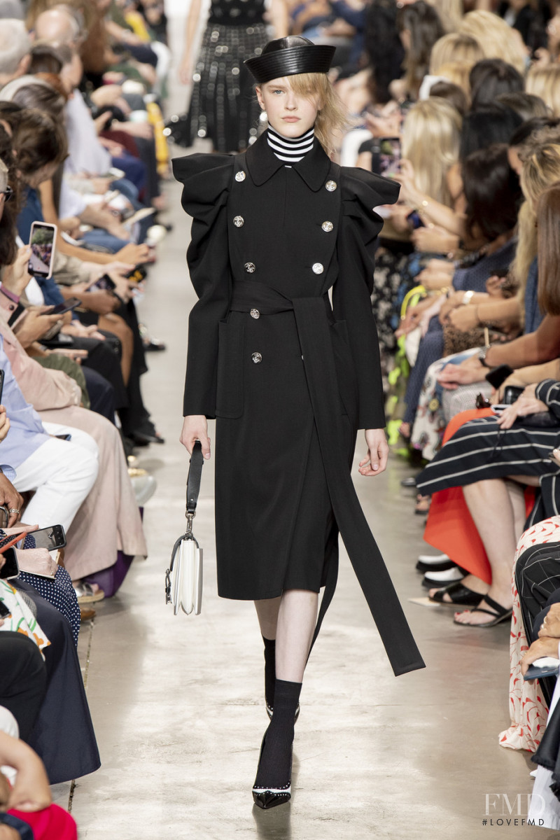 Hannah Motler featured in  the Michael Kors Collection fashion show for Spring/Summer 2020