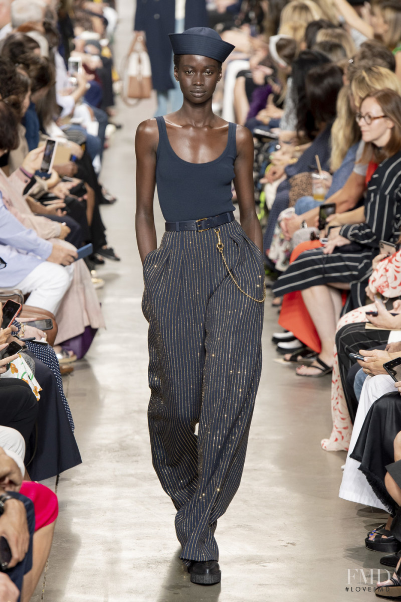 Fatou Jobe featured in  the Michael Kors Collection fashion show for Spring/Summer 2020
