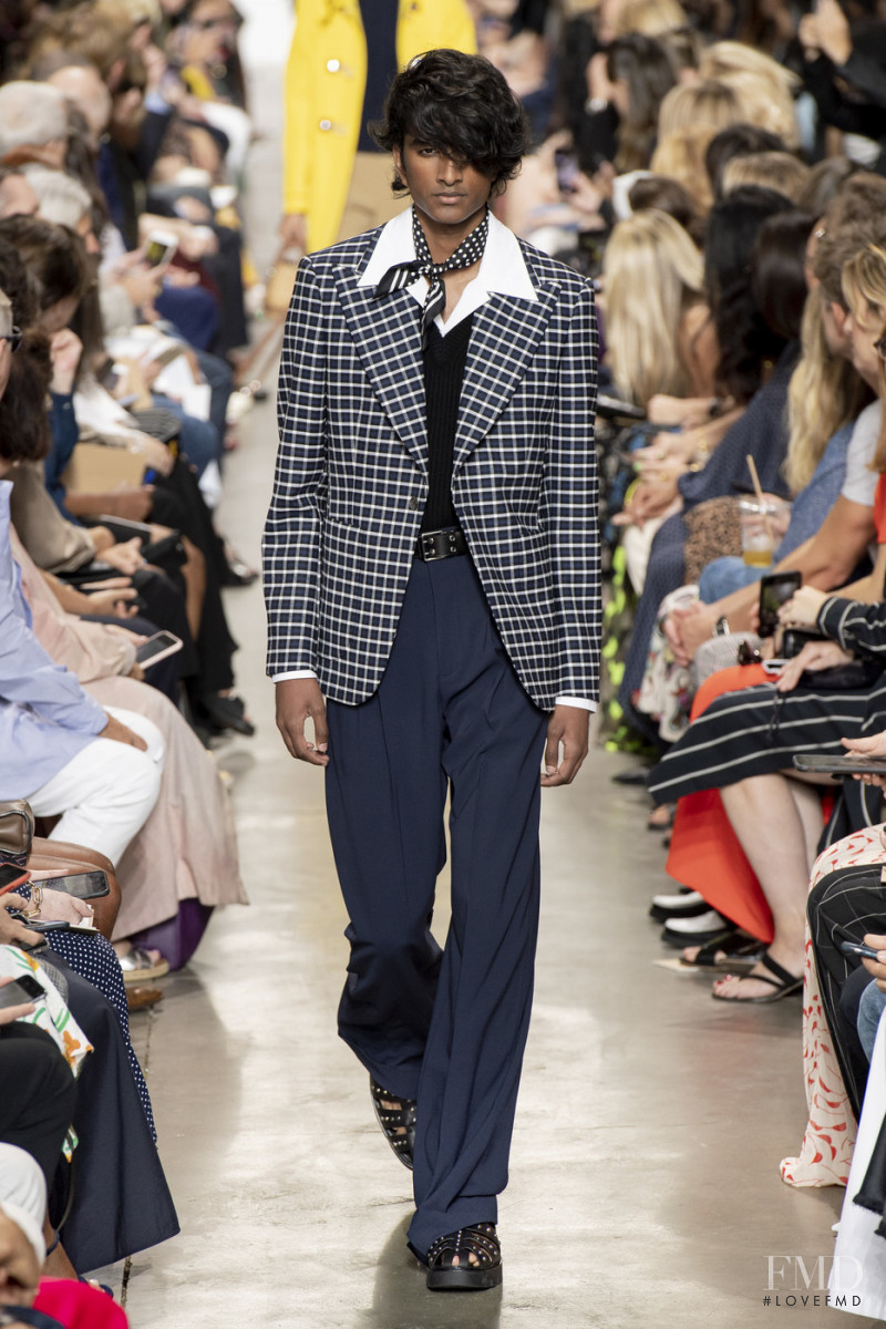 Jeenu Mahadevan featured in  the Michael Kors Collection fashion show for Spring/Summer 2020