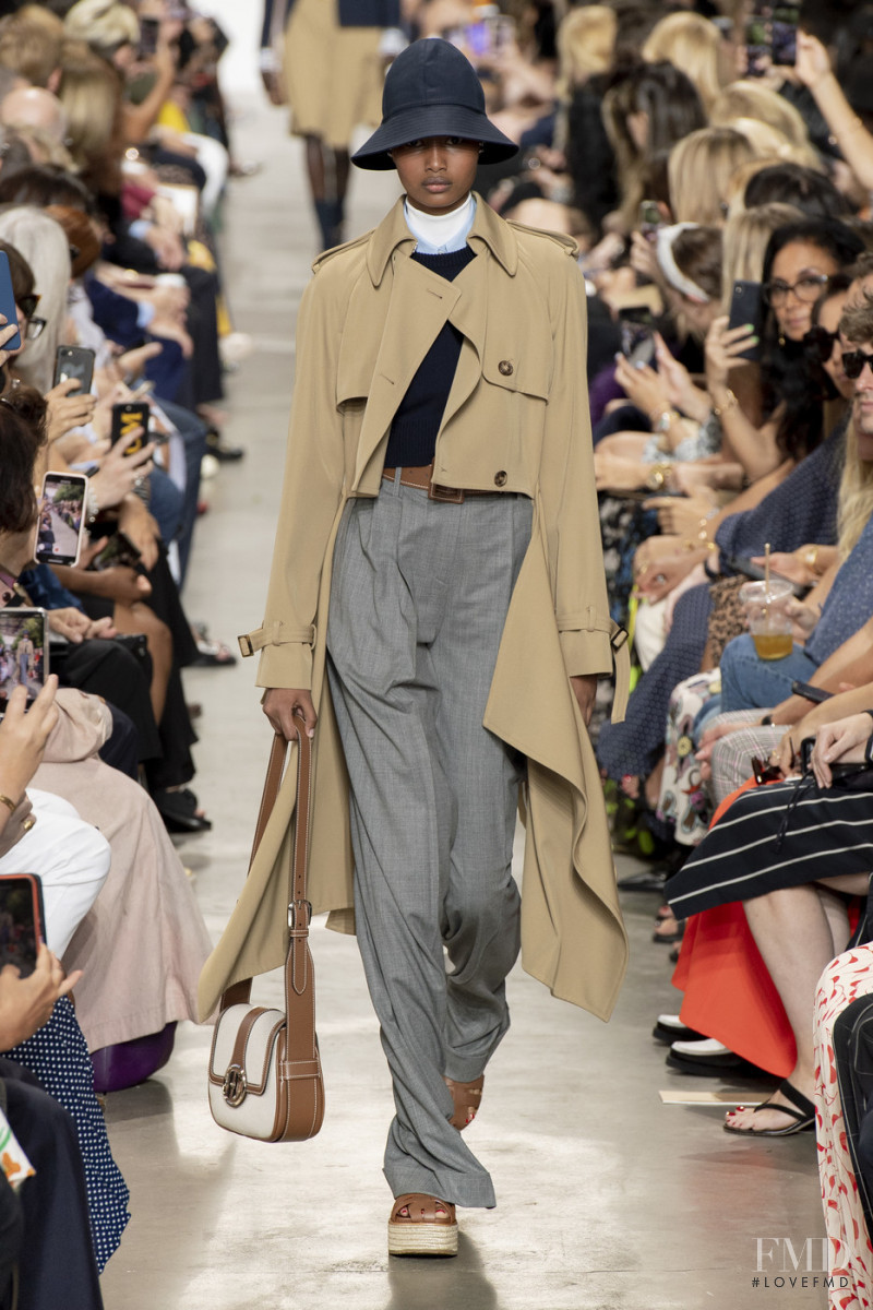Ugbad Abdi featured in  the Michael Kors Collection fashion show for Spring/Summer 2020