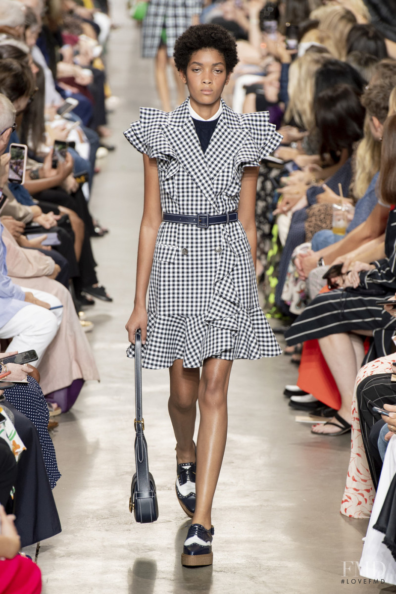 Licett Morillo featured in  the Michael Kors Collection fashion show for Spring/Summer 2020