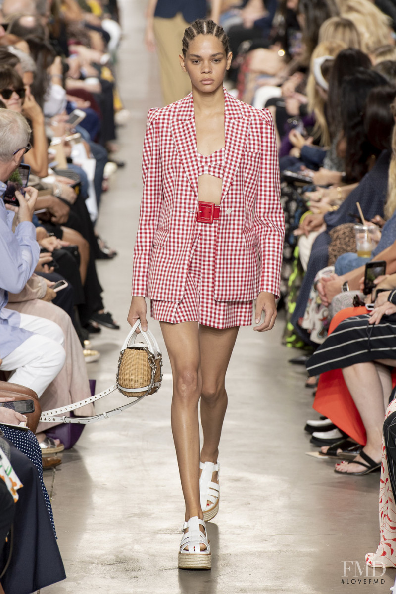 Hiandra Martinez featured in  the Michael Kors Collection fashion show for Spring/Summer 2020