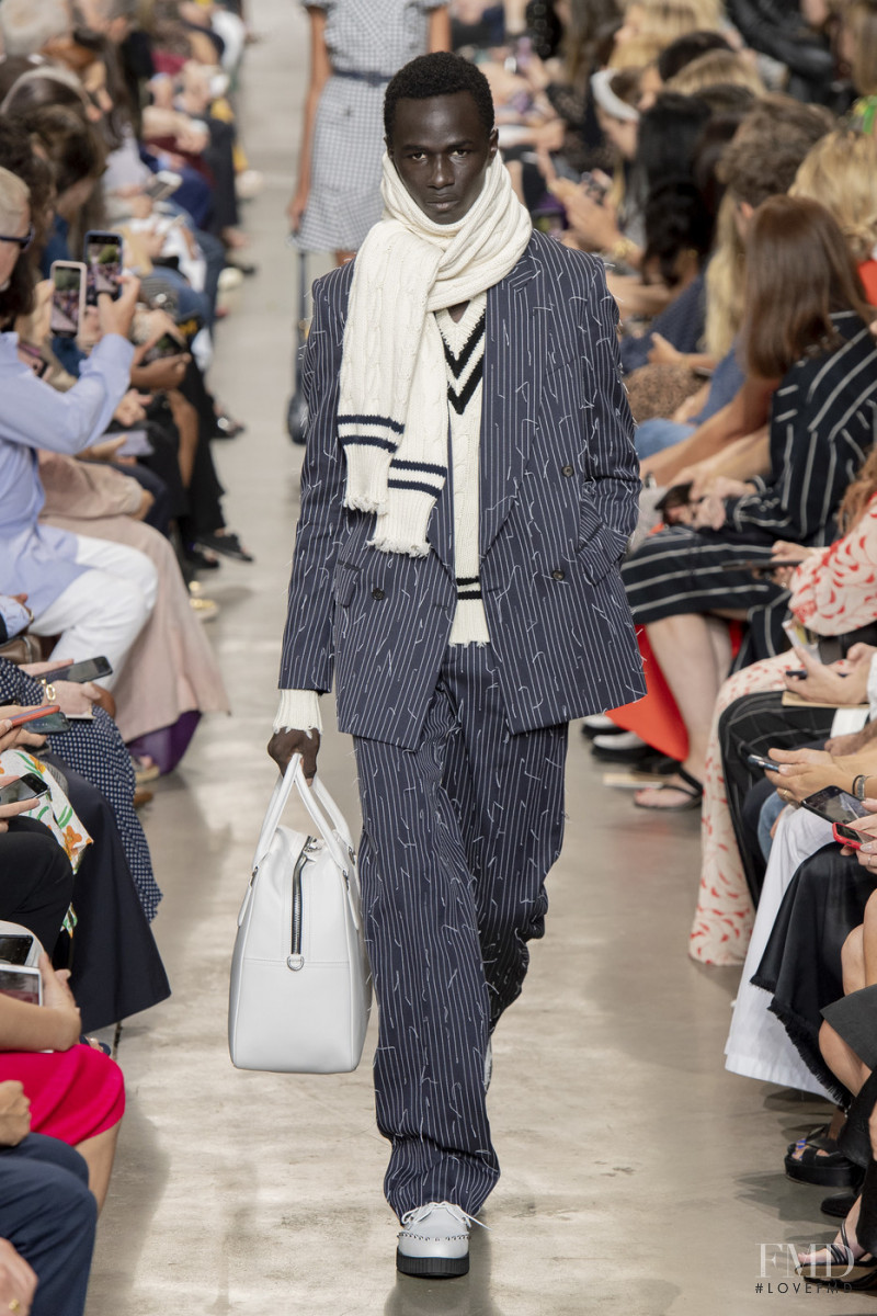 Malick Bodian featured in  the Michael Kors Collection fashion show for Spring/Summer 2020
