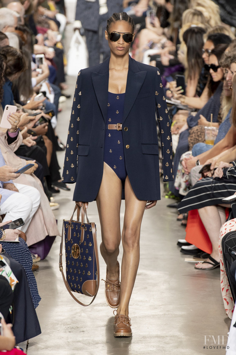 Janaye Furman featured in  the Michael Kors Collection fashion show for Spring/Summer 2020