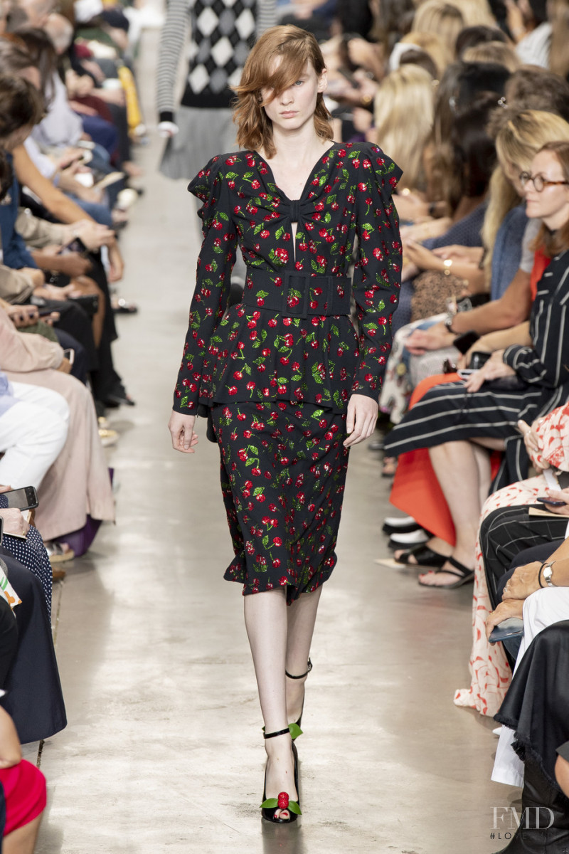 Kaila Wyatt featured in  the Michael Kors Collection fashion show for Spring/Summer 2020