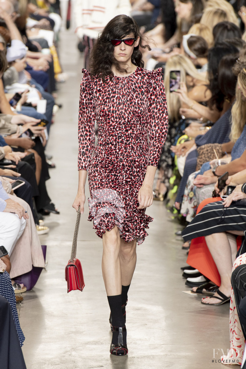 Cyrielle Lalande featured in  the Michael Kors Collection fashion show for Spring/Summer 2020