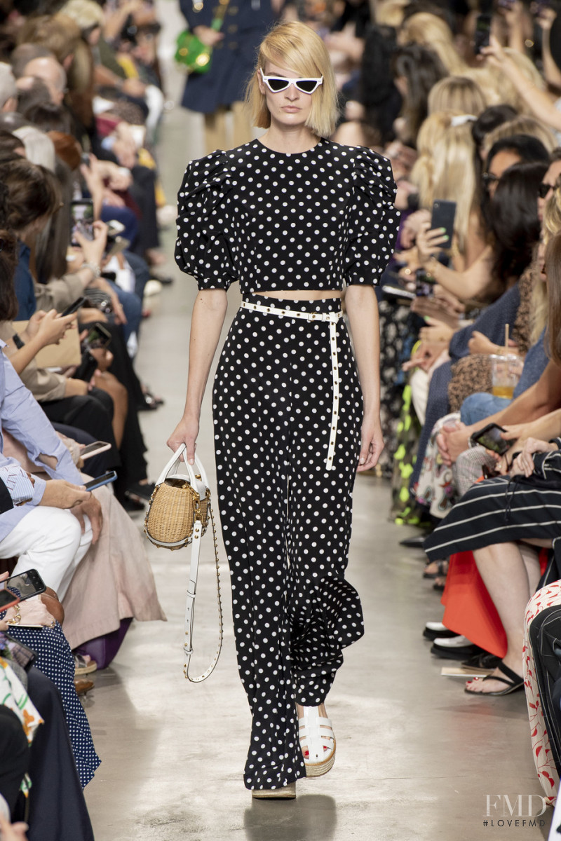 Juliane Grüner featured in  the Michael Kors Collection fashion show for Spring/Summer 2020