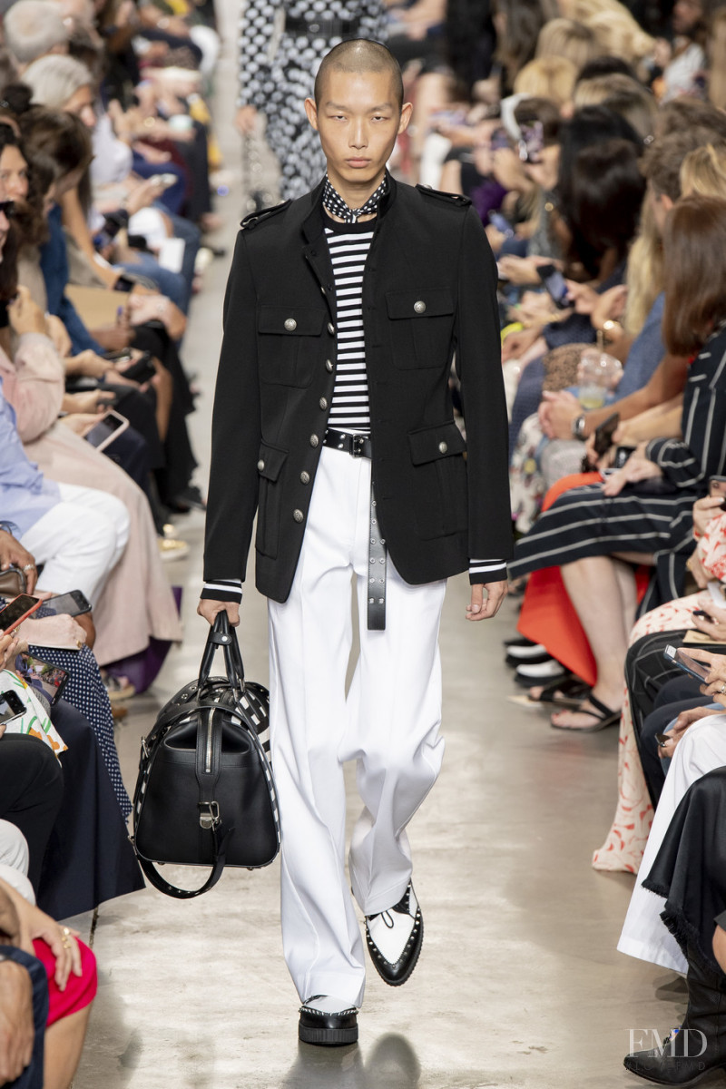 Xu Meen featured in  the Michael Kors Collection fashion show for Spring/Summer 2020