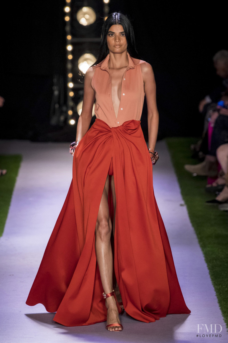 Bhumika Arora featured in  the Brandon Maxwell fashion show for Spring/Summer 2020