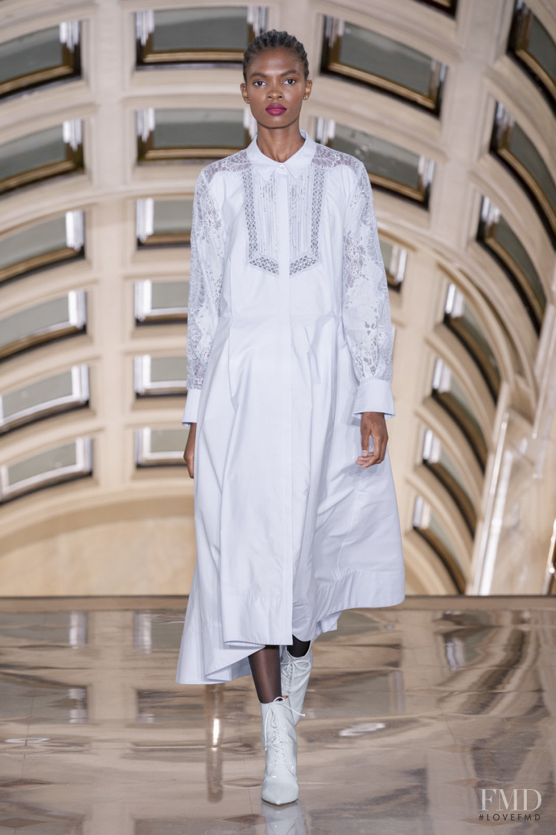 Ayobami  Okekunle featured in  the Self Portrait fashion show for Spring/Summer 2020