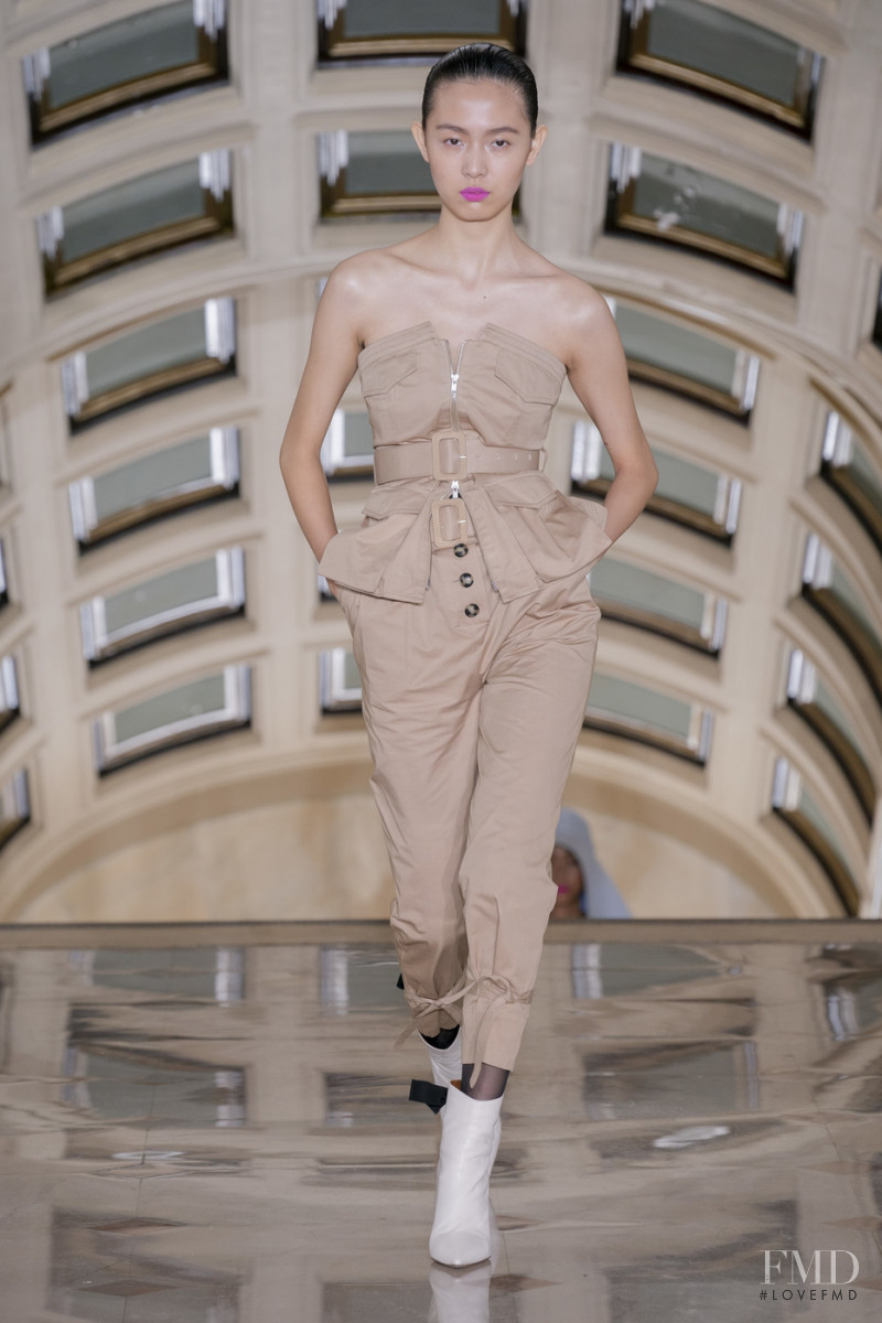 Jia Li Zhao featured in  the Self Portrait fashion show for Spring/Summer 2020