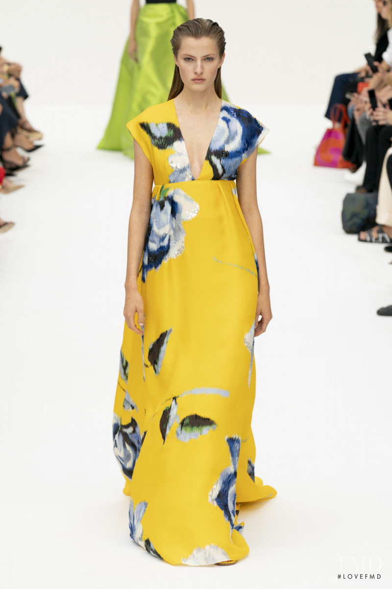 Felice Noordhoff featured in  the Carolina Herrera fashion show for Spring/Summer 2020