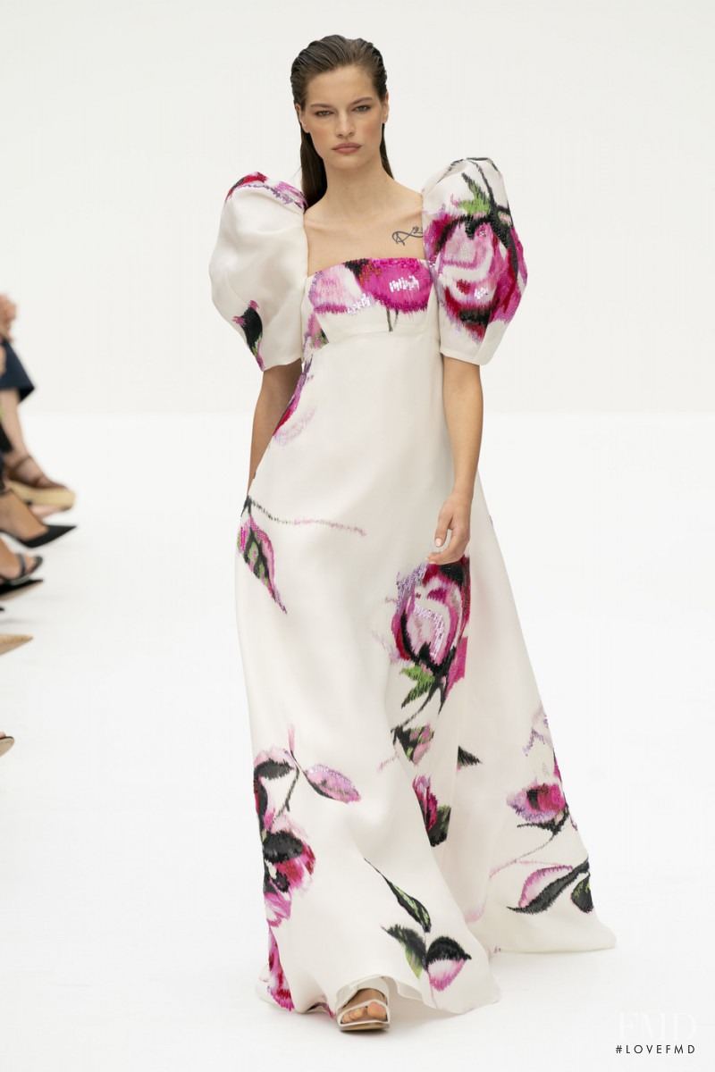 Faretta Radic featured in  the Carolina Herrera fashion show for Spring/Summer 2020
