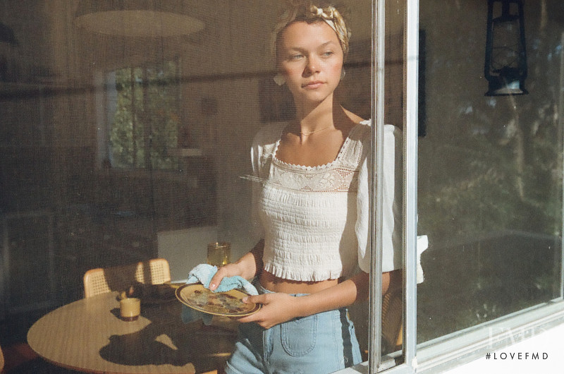 Alannah Walton featured in  the Arnhem catalogue for Summer 2019