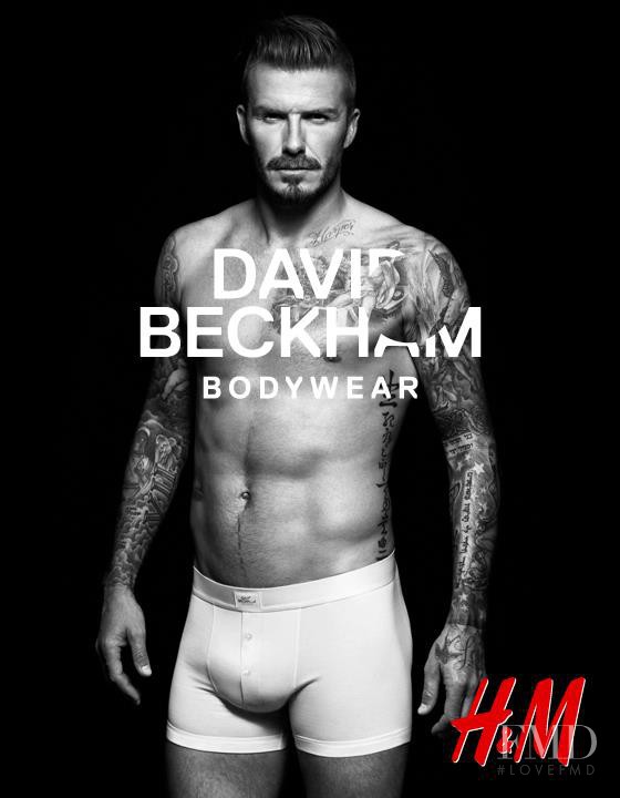 H&M David Beckham advertisement for Autumn/Winter 2012