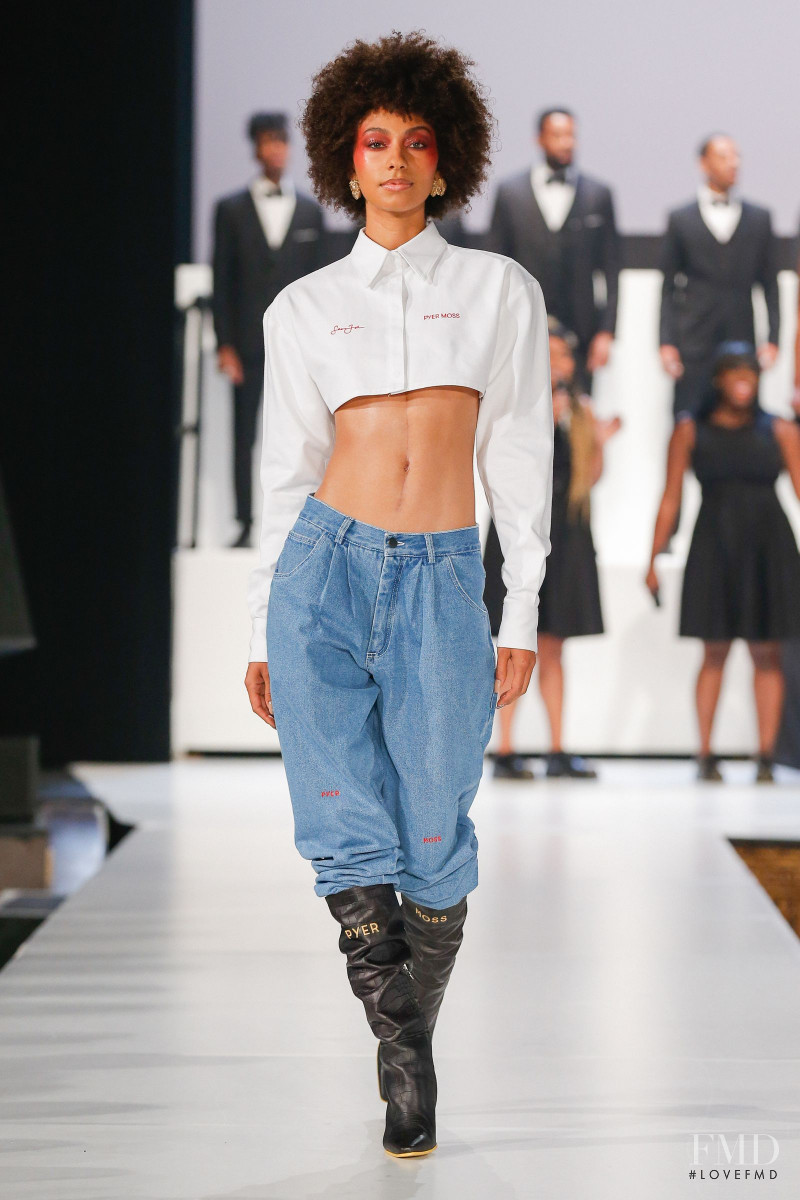 Pyer Moss fashion show for Spring/Summer 2020