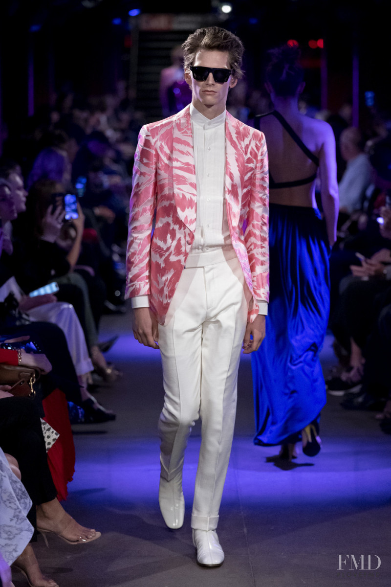 Erik van Gils featured in  the Tom Ford fashion show for Spring/Summer 2020