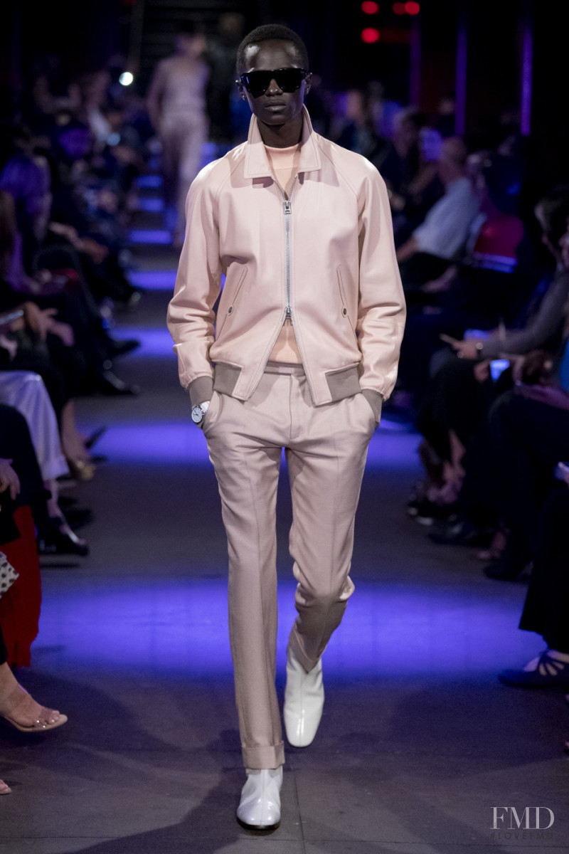 Malick Bodian featured in  the Tom Ford fashion show for Spring/Summer 2020