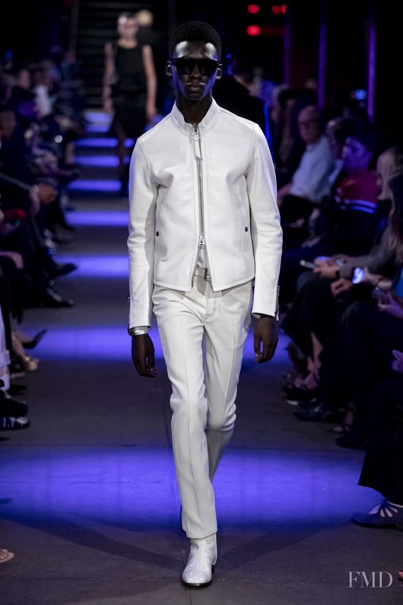 Tamsir Thiam featured in  the Tom Ford fashion show for Spring/Summer 2020