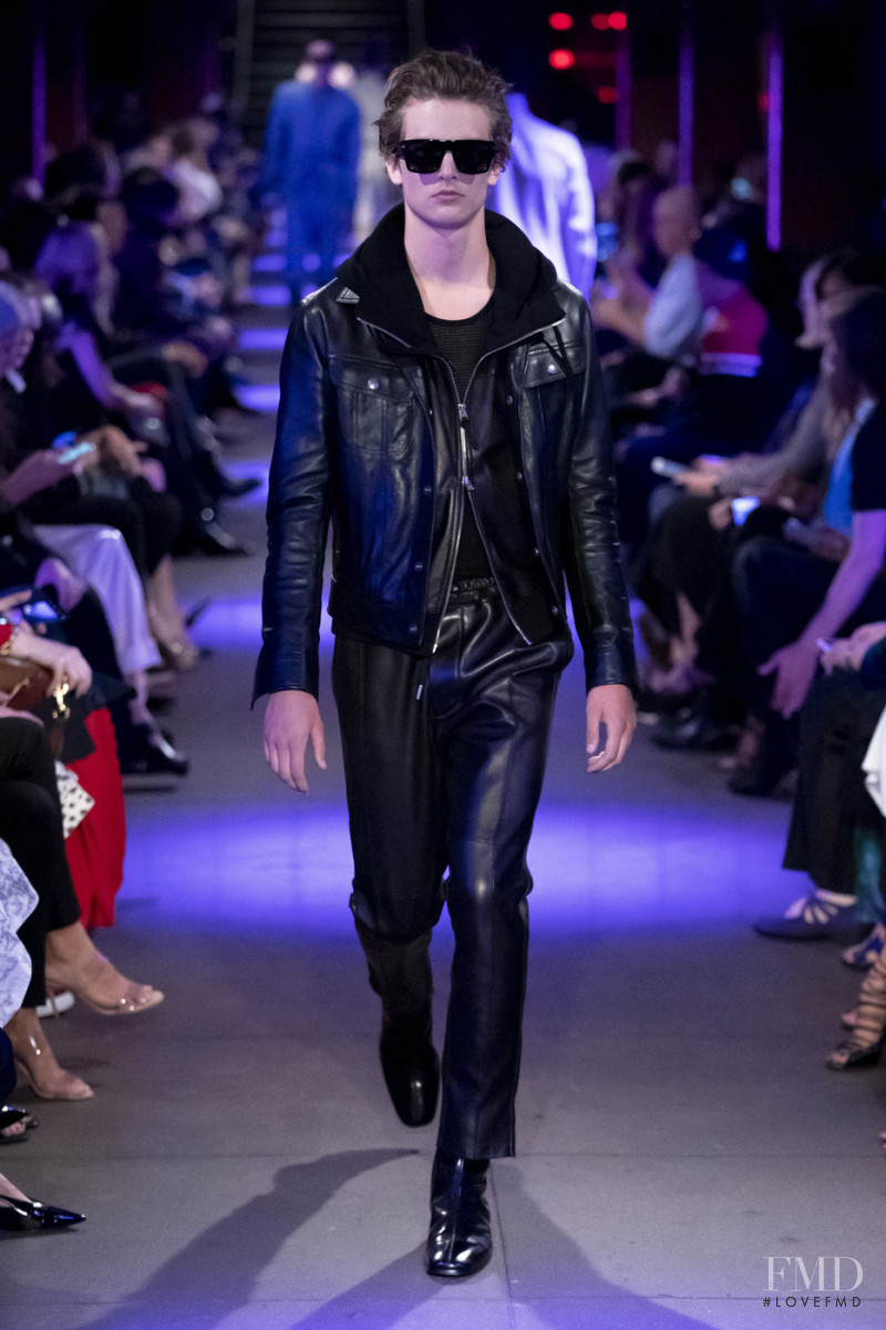 Kajus Valciukas featured in  the Tom Ford fashion show for Spring/Summer 2020