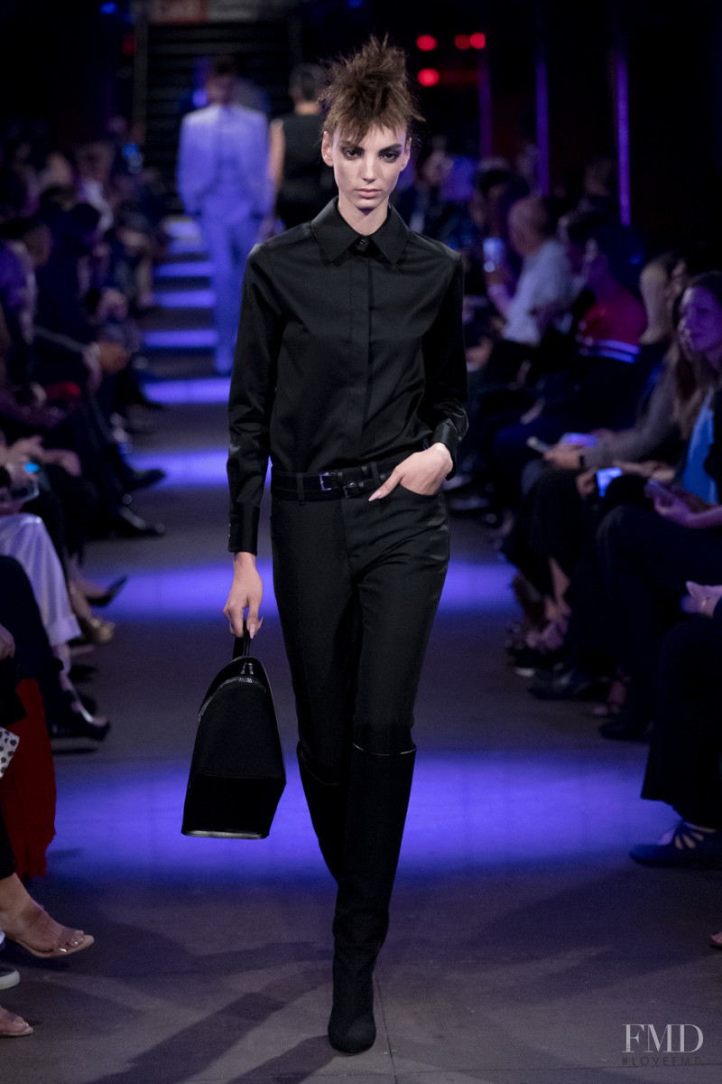 Cynthia Arrebola featured in  the Tom Ford fashion show for Spring/Summer 2020
